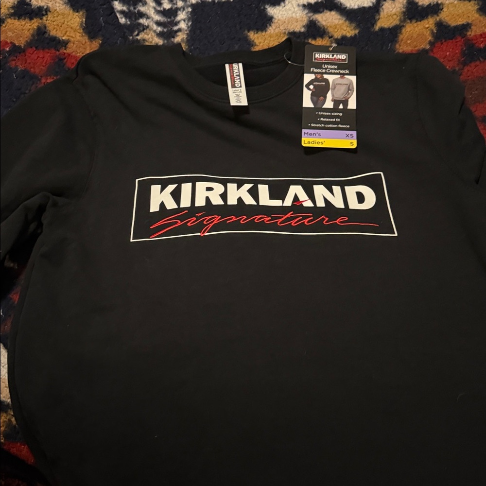 Kirkland Signature Women's Black Sweatshirt